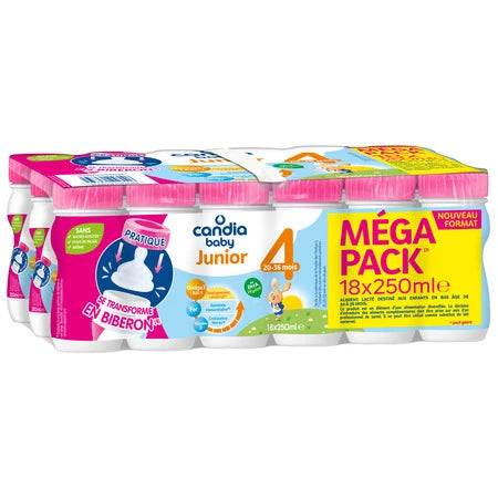 Lait Bébé De 20 -30 Mois Junior 4 25cl - Candia Baby
