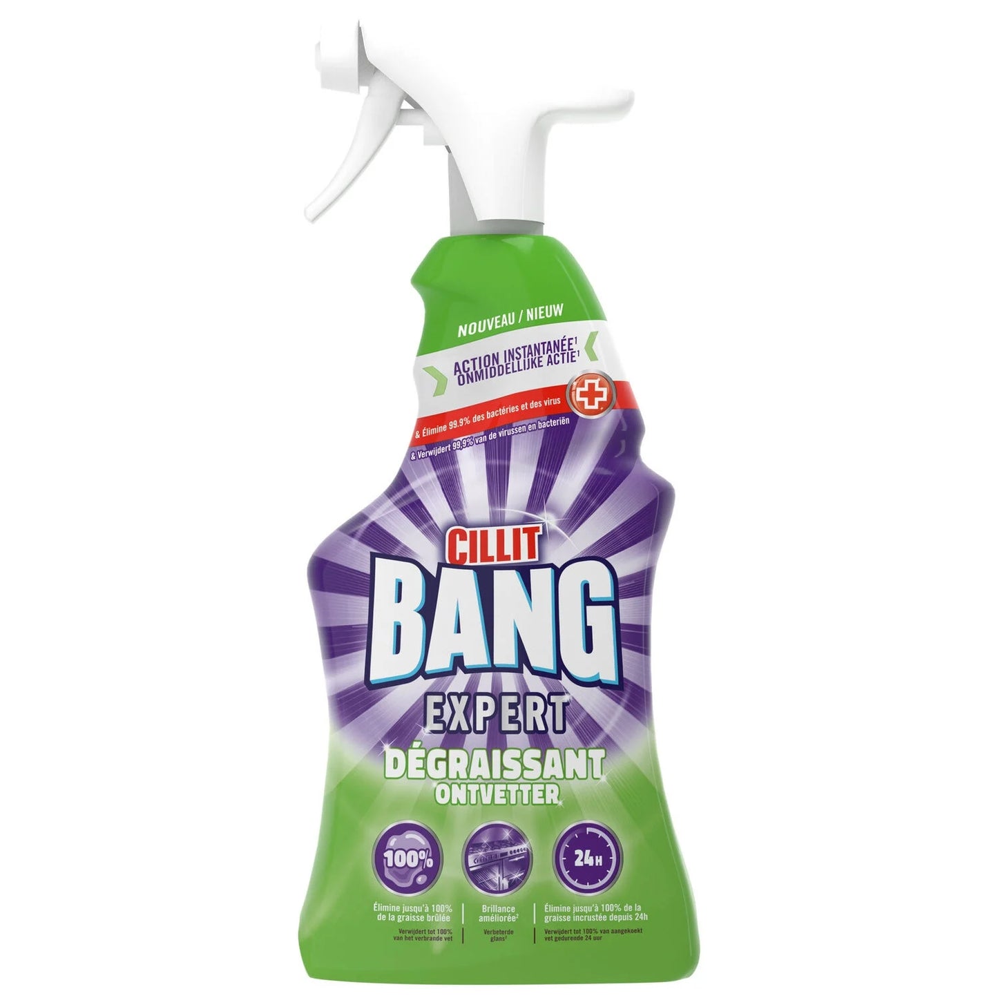Spray Nettoyant Expert Dégraissant 750ml - Cillit Bang