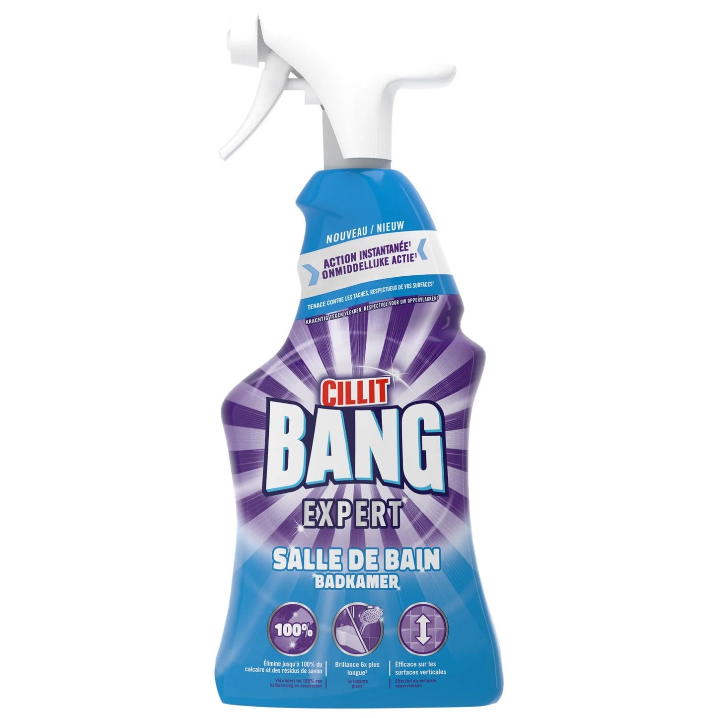 Spray Nettoyant Expert Salle De Bain Anti-calcaire 75...