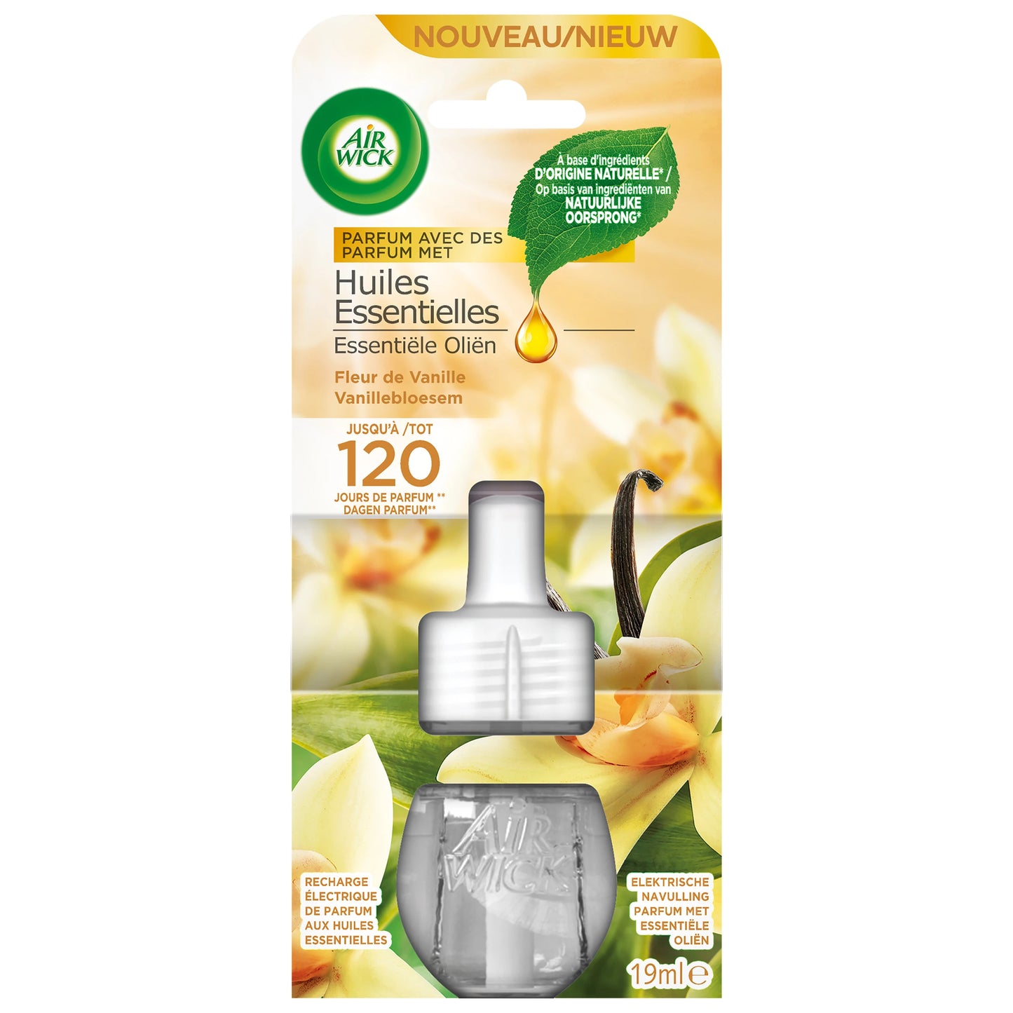 Recharge Diffuseur électrique Vanille 19ml - Airwick