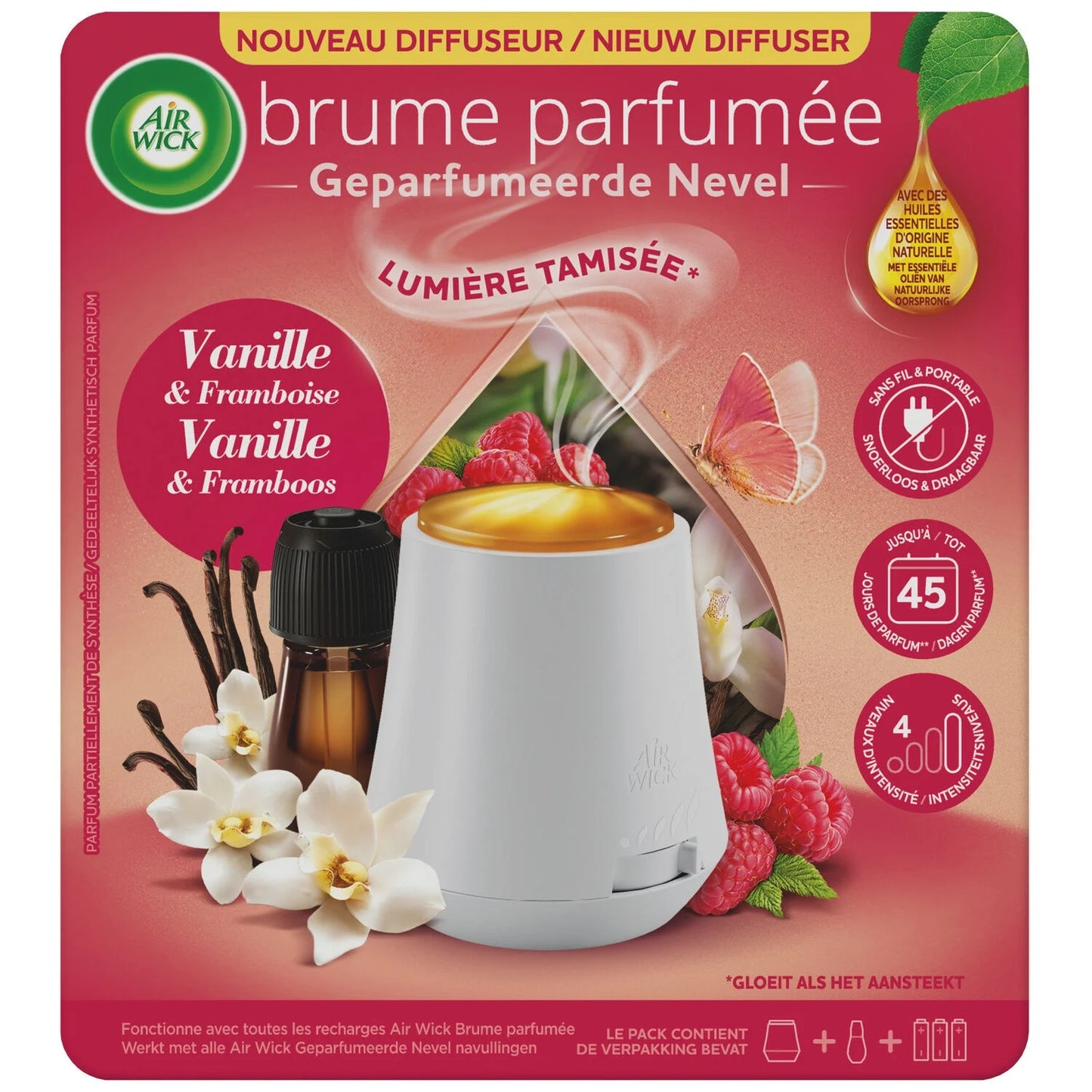 Diffuseur désodorisant Huiles Essentielles Brume Parf...