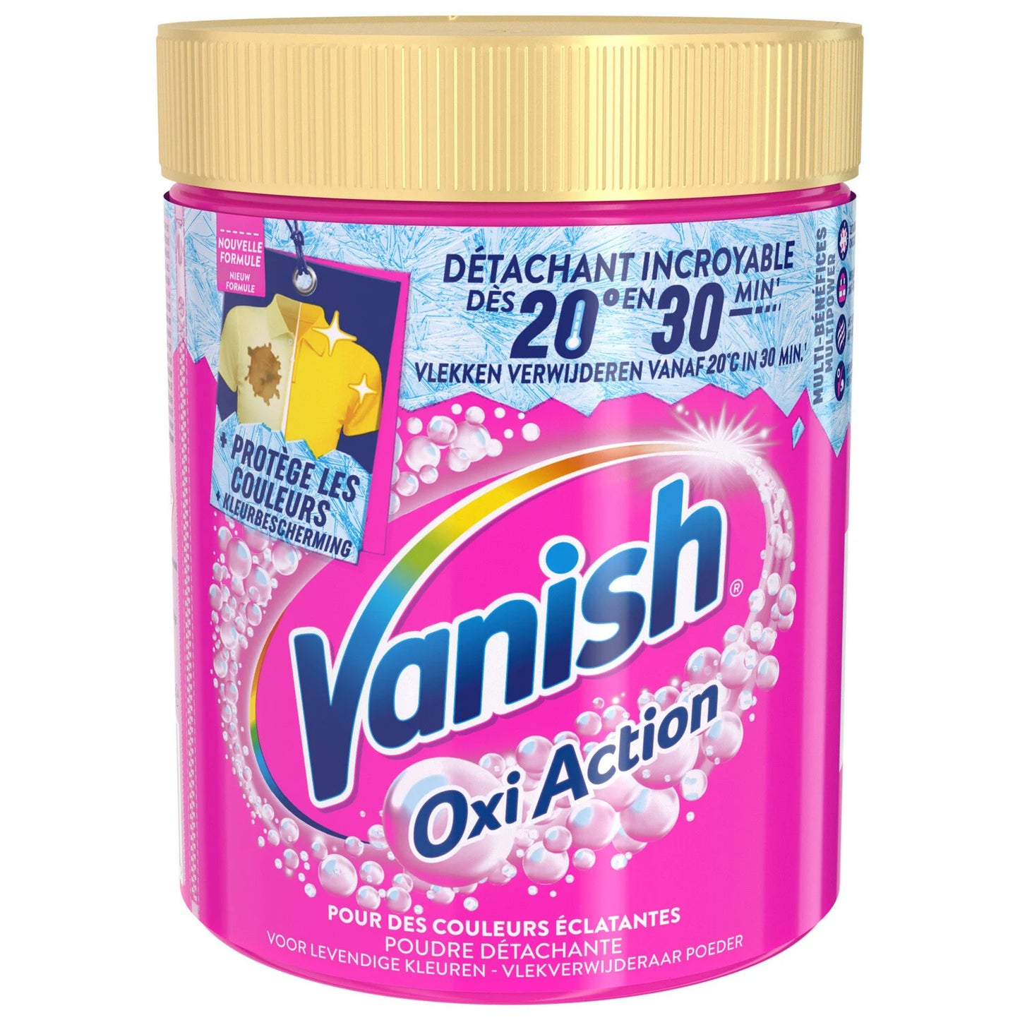 Détachant Oxi Action Poudre Efficace Dès 20° 940g - V...
