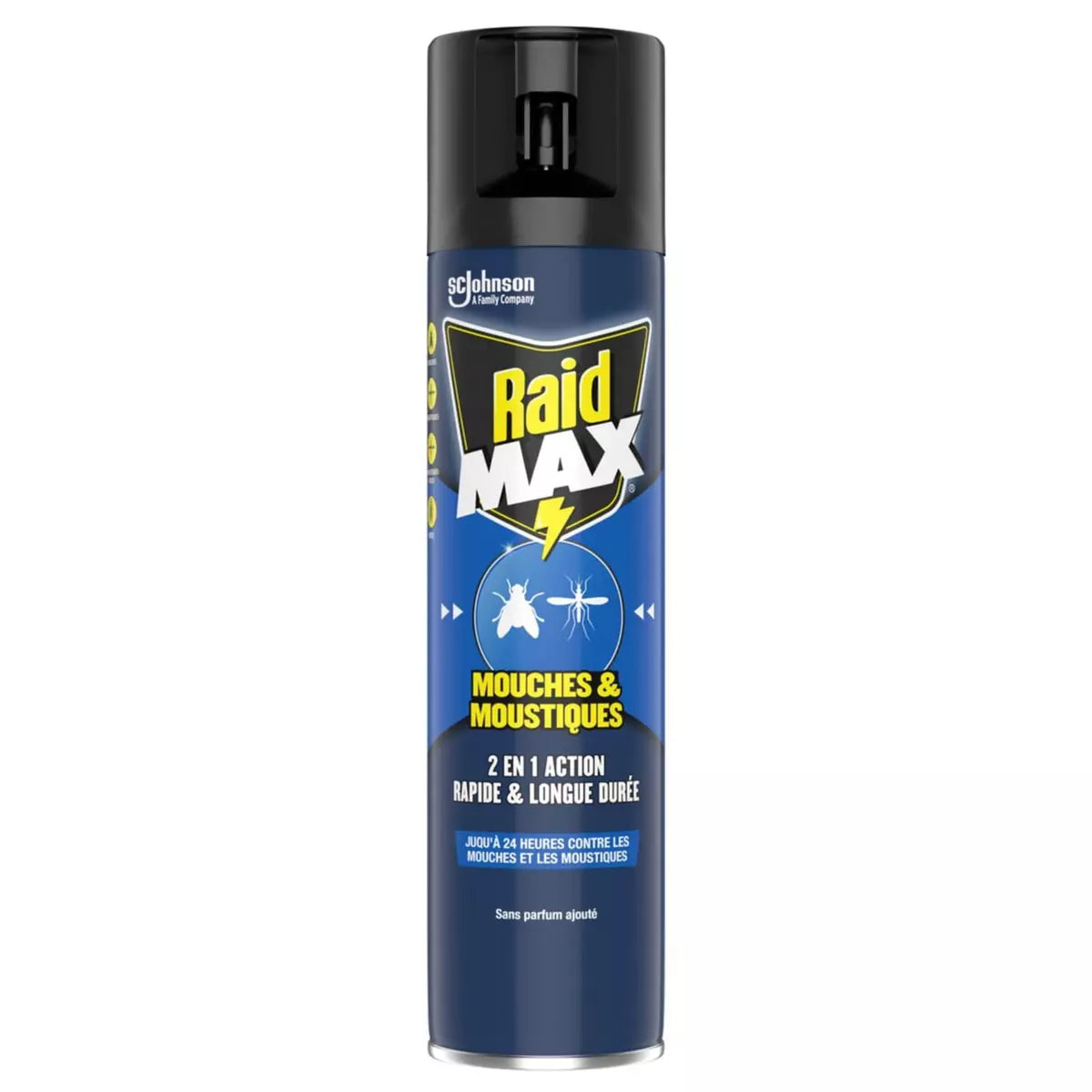 Insecticide Max Mouches et Moustiques 400ml -RAID