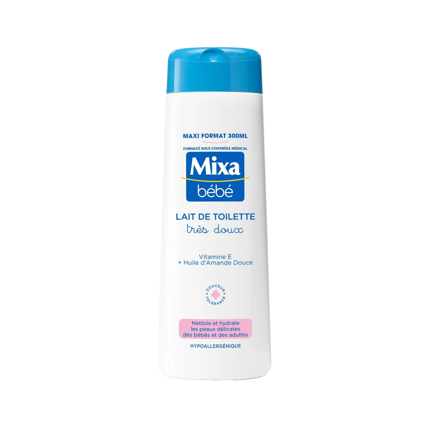 Mixa Lait Toilette Bébé Très Doux, 300ml - MIXA